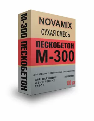 Пескобетон М-300 Novamix в "Строй-Ресурсе" Пескобетон М-300 Novamix купить в "Строй-Ресурсе"