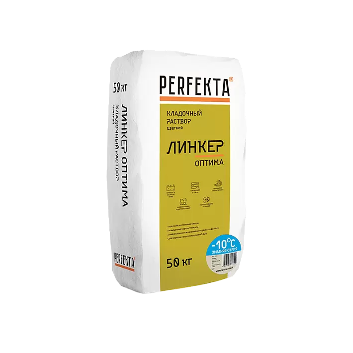 Кладочный раствор Perfekta Линкер Оптима Зимняя кремово-бежевый, 50 кг в "Строй-Ресурсе" Кладочный раствор Perfekta Линкер Оптима Зимняя кремово-бежевый, 50 кг купить в "Строй-Ресурсе"