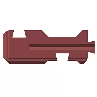 Забор BRICK Блок угловой примыкание левый красный в "Строй-Ресурсе" Забор BRICK Блок угловой примыкание левый красный купить в "Строй-Ресурсе"