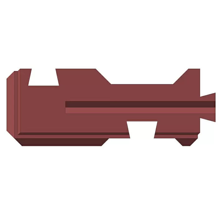 Забор BRICK Блок угловой примыкание левый красный в "Строй-Ресурсе" Забор BRICK Блок угловой примыкание левый красный купить в "Строй-Ресурсе"