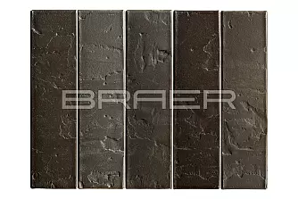Кирпич лицевой BRAER М150 0,7НФ БРАЕР кладка Нуар терра купить в "Строй-Ресурсе"