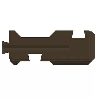 Забор BRICK Блок угловой примыкания правый венге в "Строй-Ресурсе" Забор BRICK Блок угловой примыкания правый венге купить в "Строй-Ресурсе"