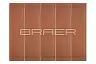 Кирпич лицевой BRAER М150 1,0НФ красный гладкий  купить в "Строй-Ресурсе"