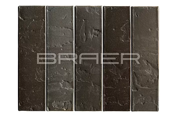 Кирпич лицевой BRAER М150 1,0НФ БРАЕР кладка Нуар терра купить в "Строй-Ресурсе"