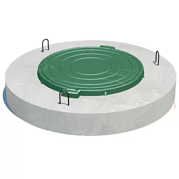 Плита перекрытия ПП 10 с люком купить в "Строй-Ресурсе"