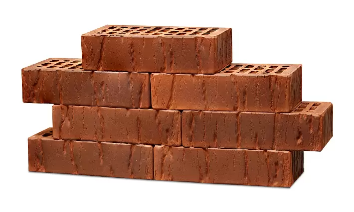 Кирпич лицевой Воротынск М150 1,0НФ кортен кора (утолщ. лиц. стенка) купить в "Строй-Ресурсе"