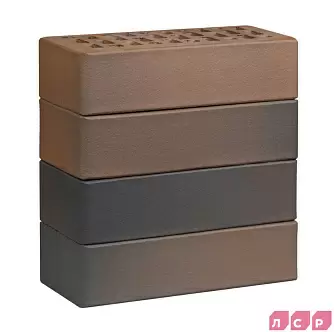 Кирпич лицевой ЛСР 1,0НФ светло-коричневый флэш гладкий купить в "Строй-Ресурсе"