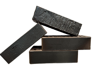 Кирпич лицевой TEREX М200 1,0НФ темный металлик гладкий купить в "Строй-Ресурсе"