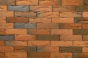 Кирпич облицовочный (промо) BRAER Браер кладка 1, кора дуба, 0,7 НФ фотография